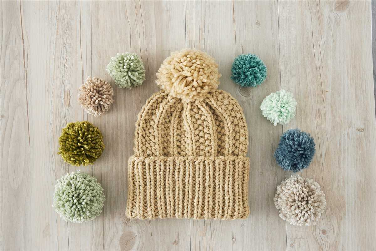 Pom pom yarn knitting patterns