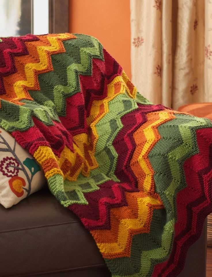 Free knitting pattern throw blanket