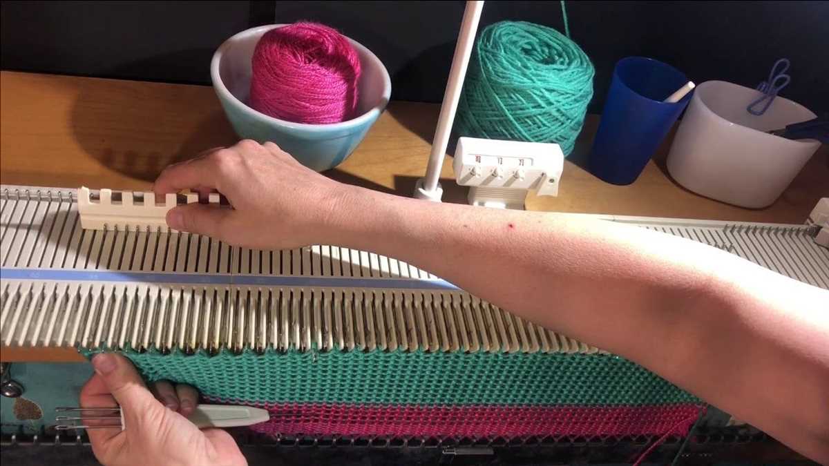 Brother kx350 knitting machine patterns
