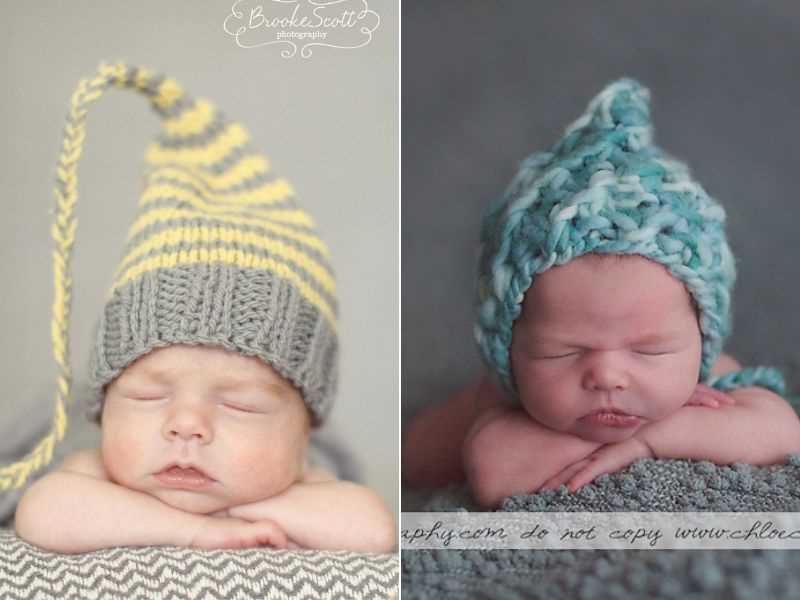 Chunky knit newborn hat pattern