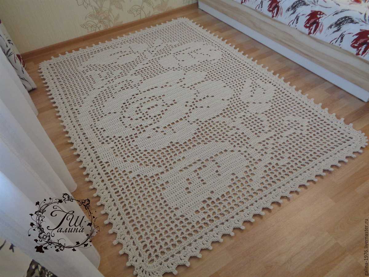Knitted carpet patterns