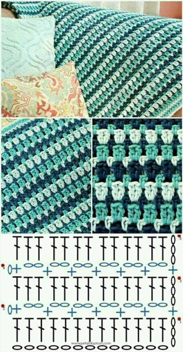 Sea glass knitting pattern