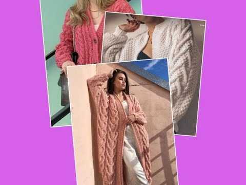 Sheep cardigan knitting pattern