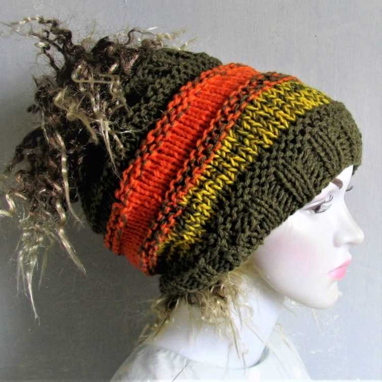 Hats for dreads knit patterns