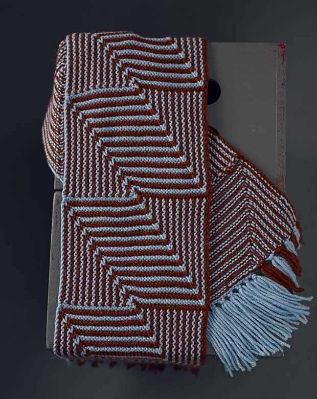 Silk scarf knitting pattern