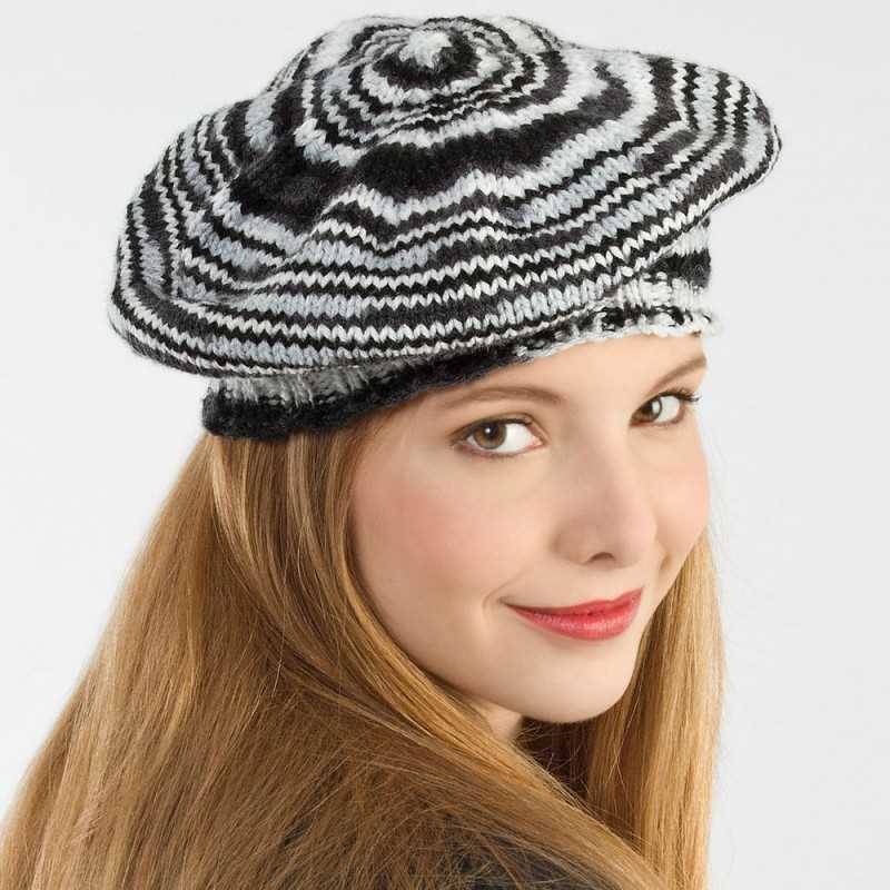 Simple beret knitting pattern