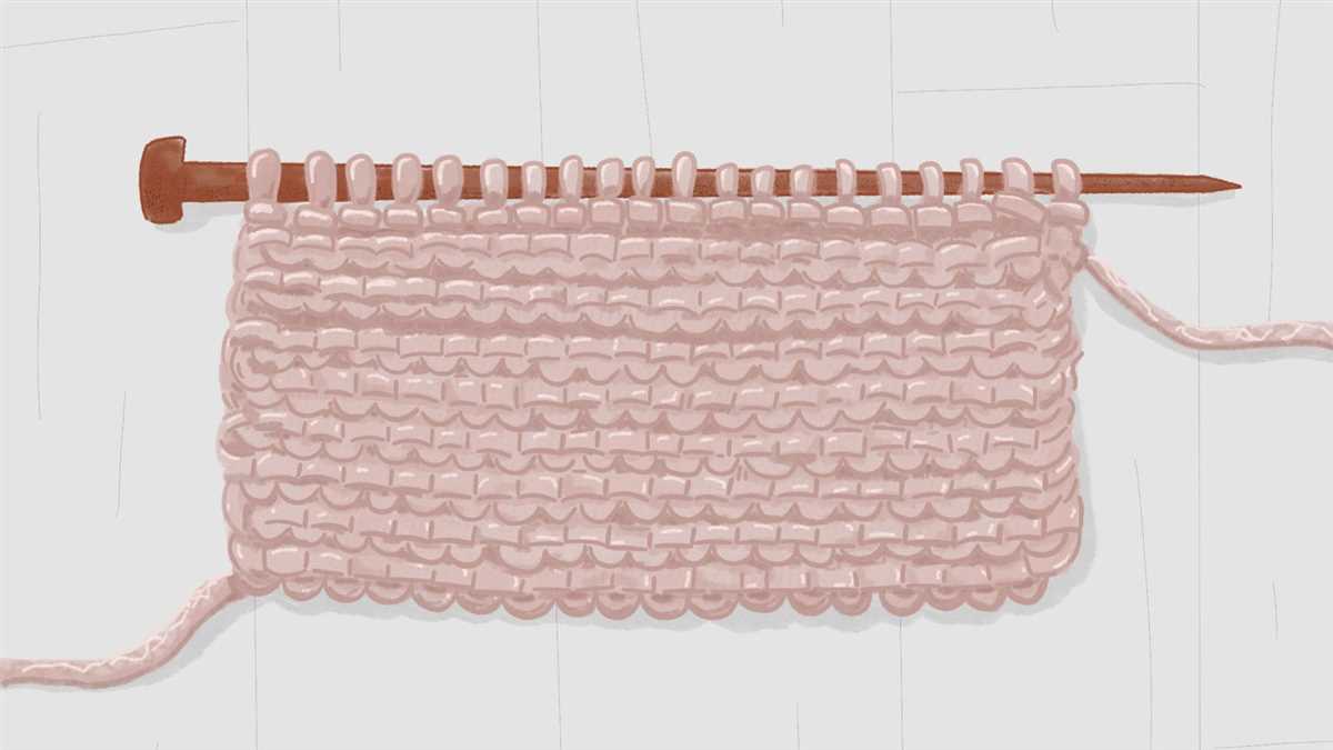 Simple knitting patterns for beginners