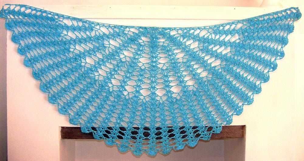Simple shawl knitting pattern free