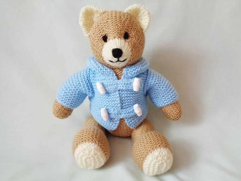 Simple teddy bear knitting pattern