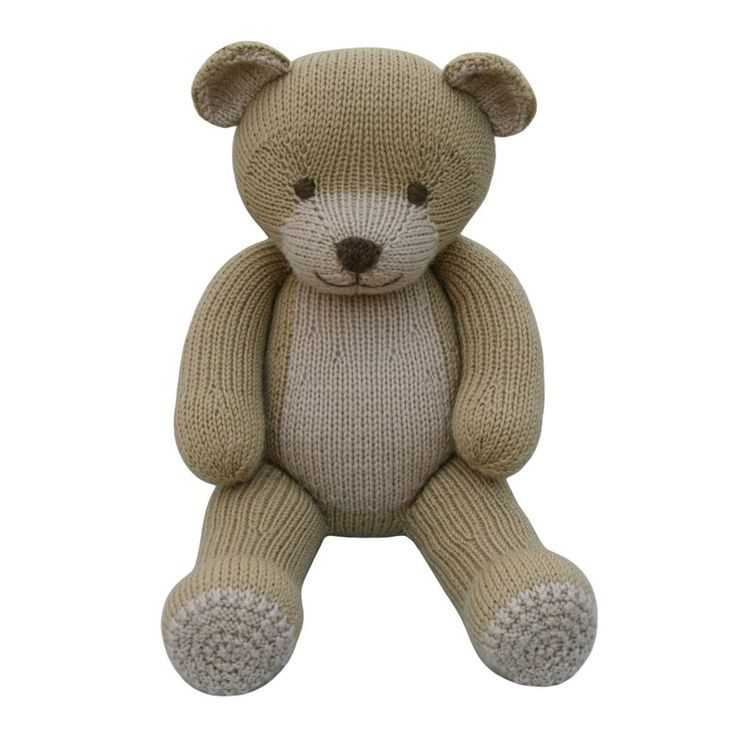 Simple teddy bear knitting pattern