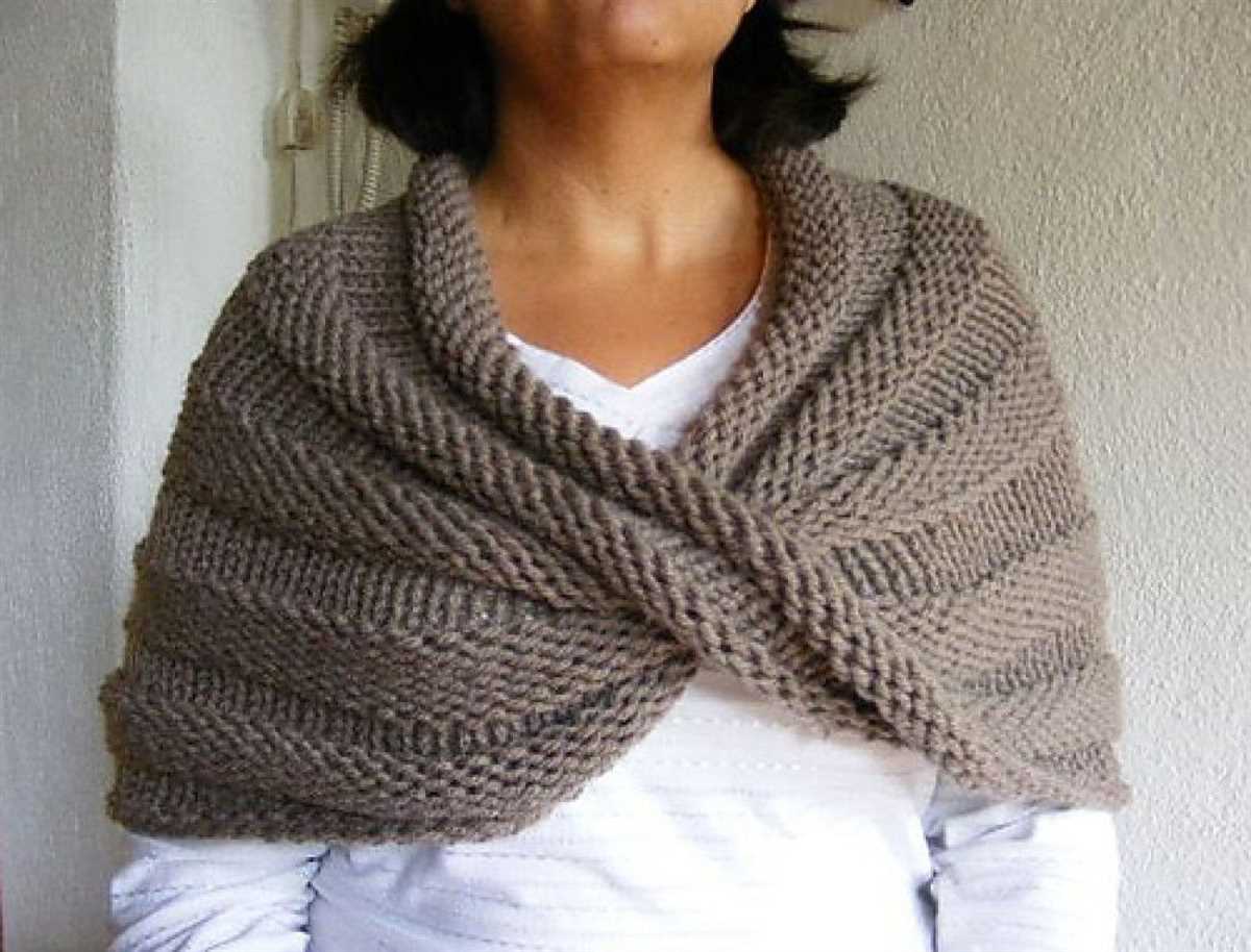 Mobius scarf knitting pattern
