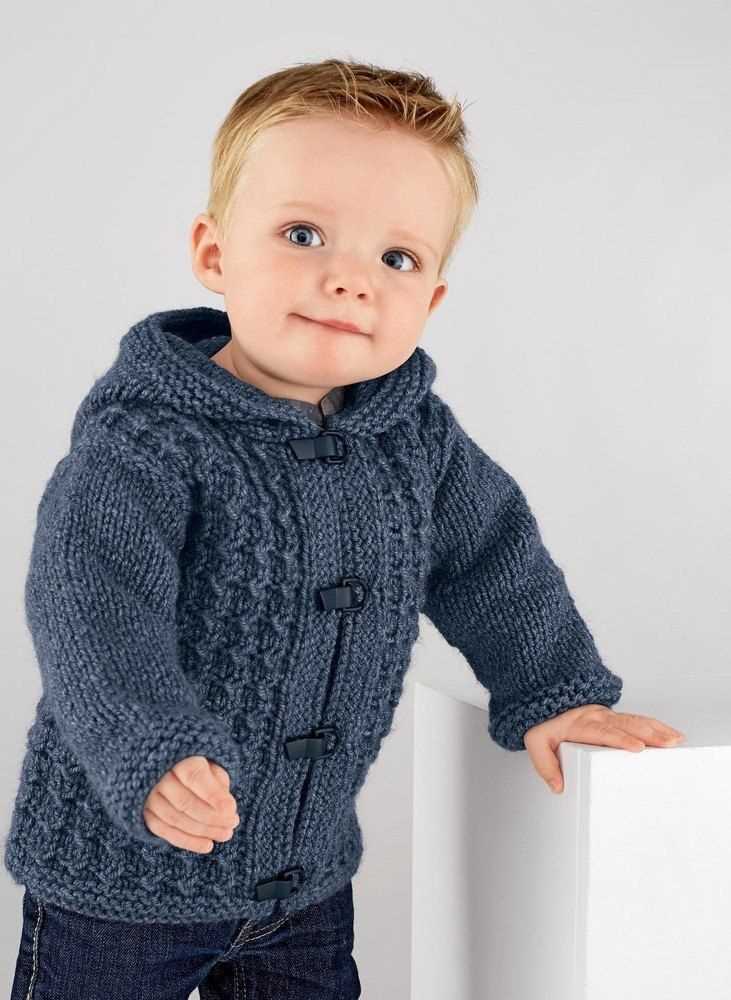 Knitting patterns for childrens hooded cardigans
