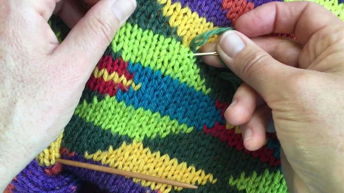 Slip stitch knit hat pattern