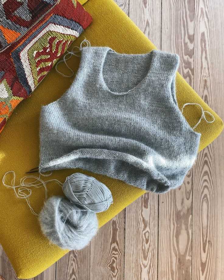 Slipover knitting pattern