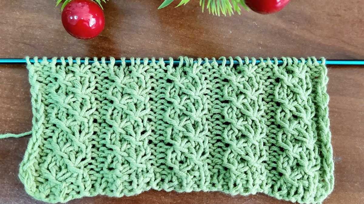 Easy knit placemat pattern