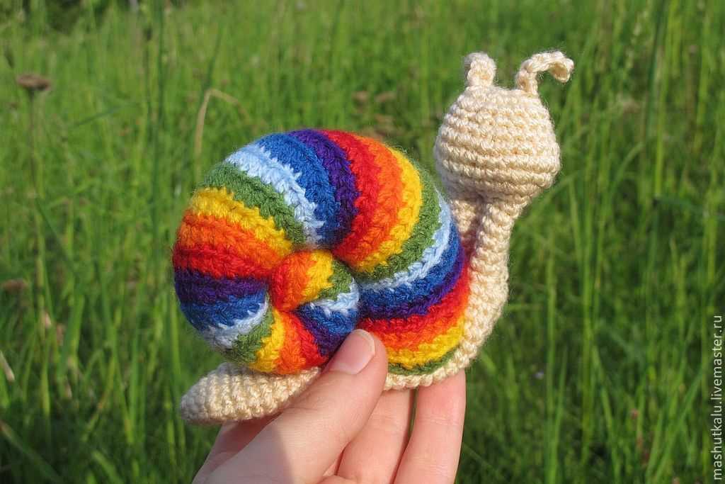 Snail knitting pattern