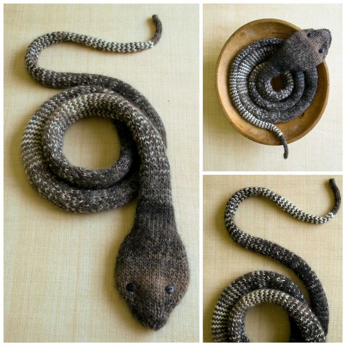 Snake knitting pattern