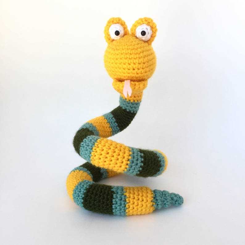 Snake knitting pattern
