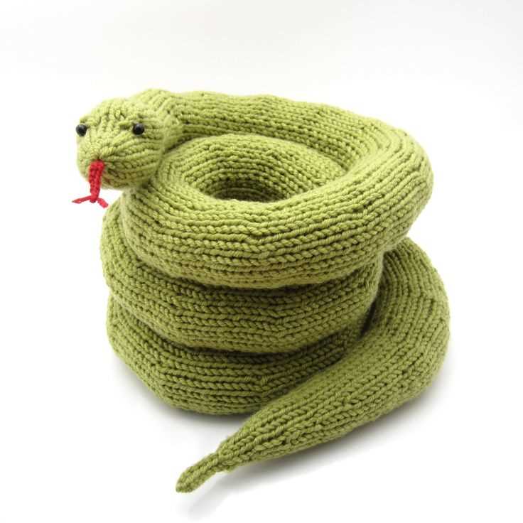 Snake knitting pattern
