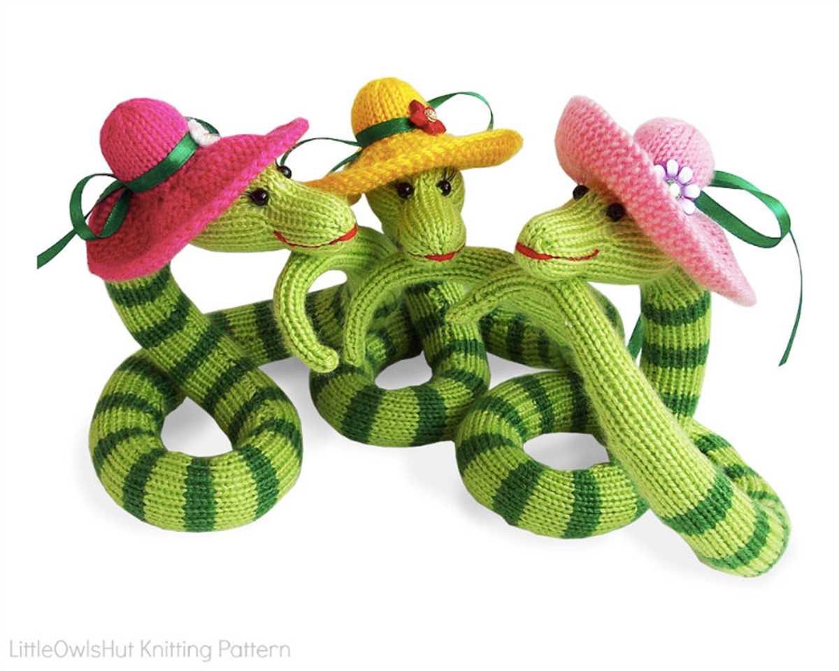 Snake knitting pattern