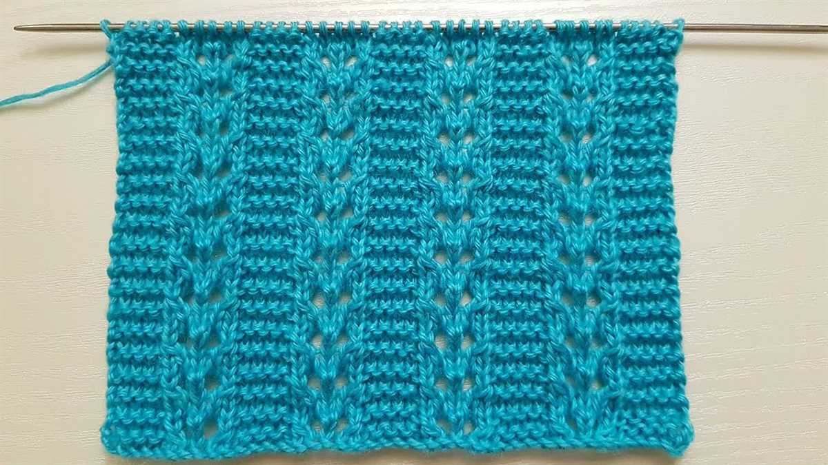 Knitting with eyelet lace free patterns