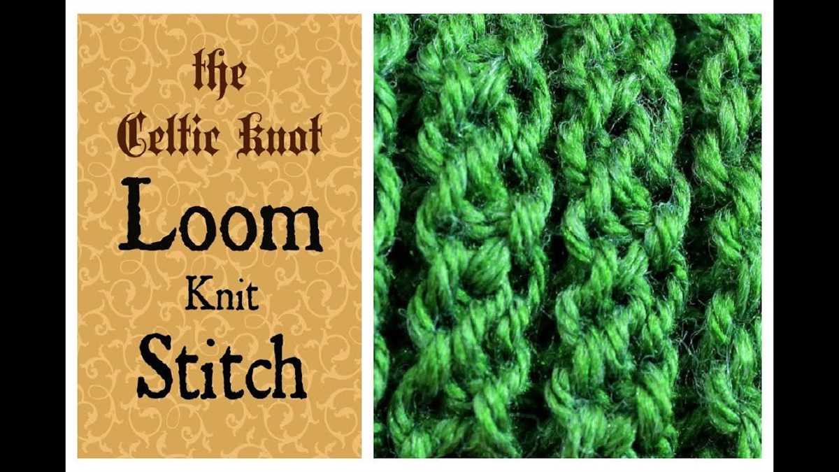Spool loom knitting patterns