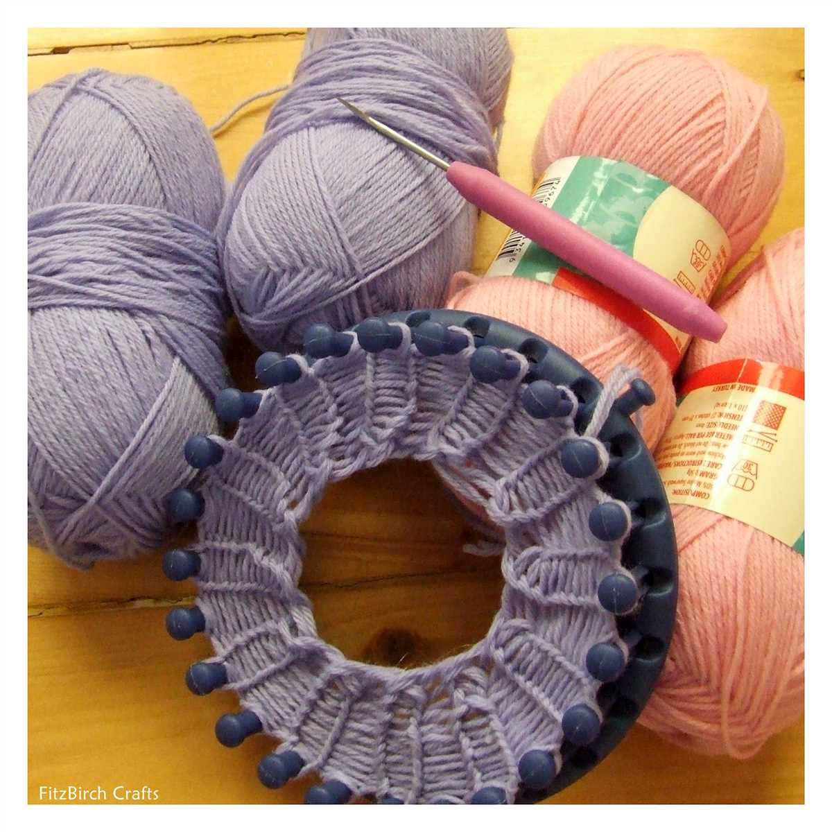 Spool loom knitting patterns