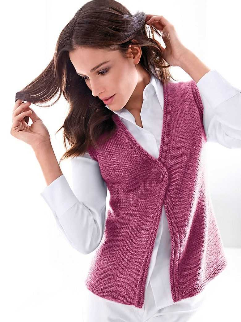 Knitted waistcoat pattern