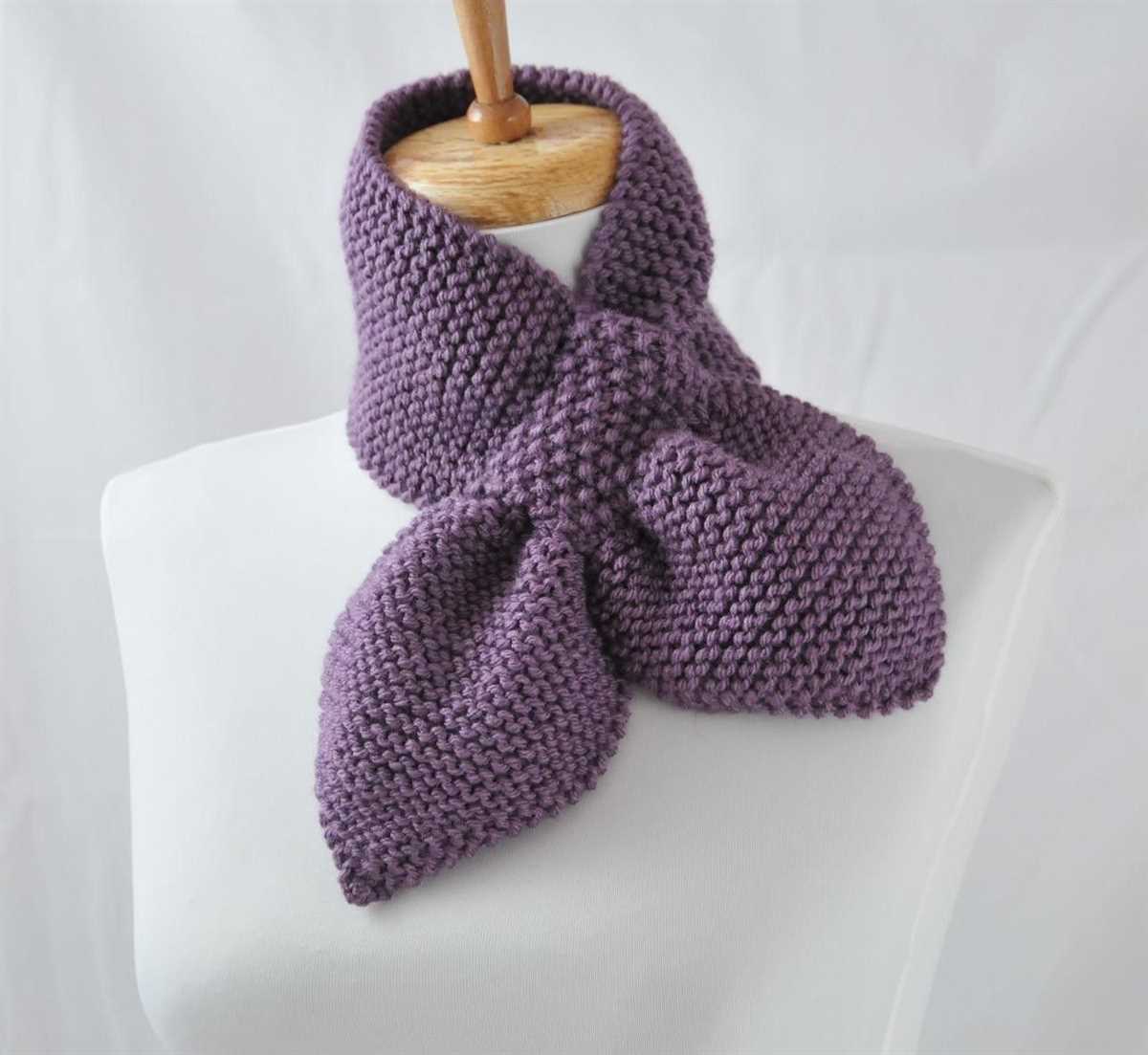 Knitting patterns for scarves free