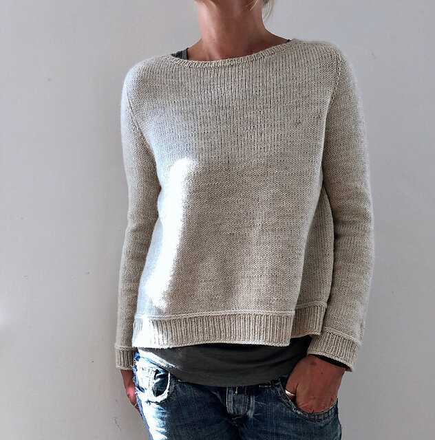 Square jumper knitting pattern