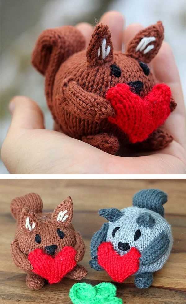 Squirrel knitting pattern