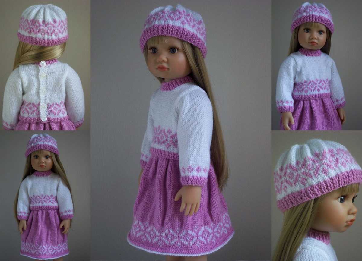 Free hat knitting patterns for 18'' dolls