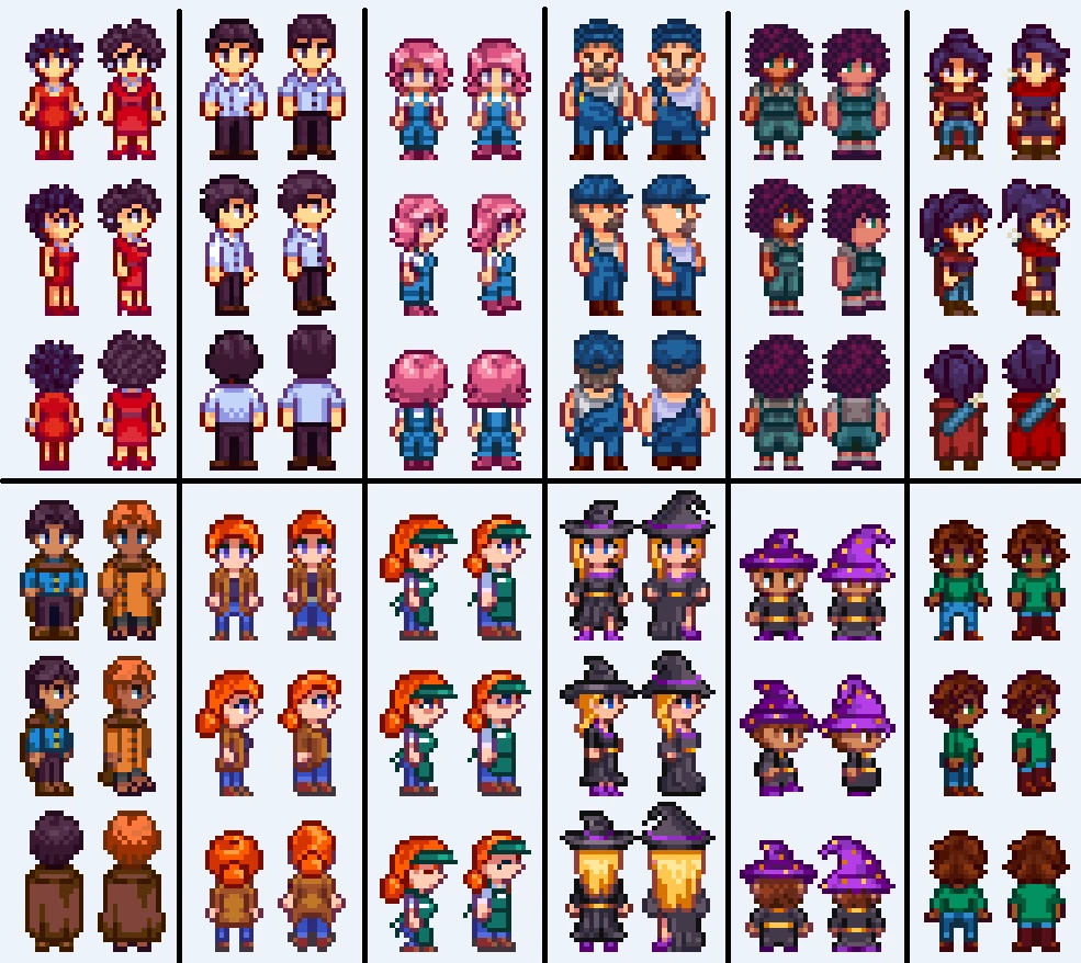 Stardew valley knitting pattern