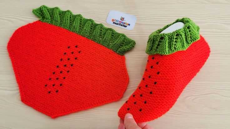 Strawberry knitting pattern