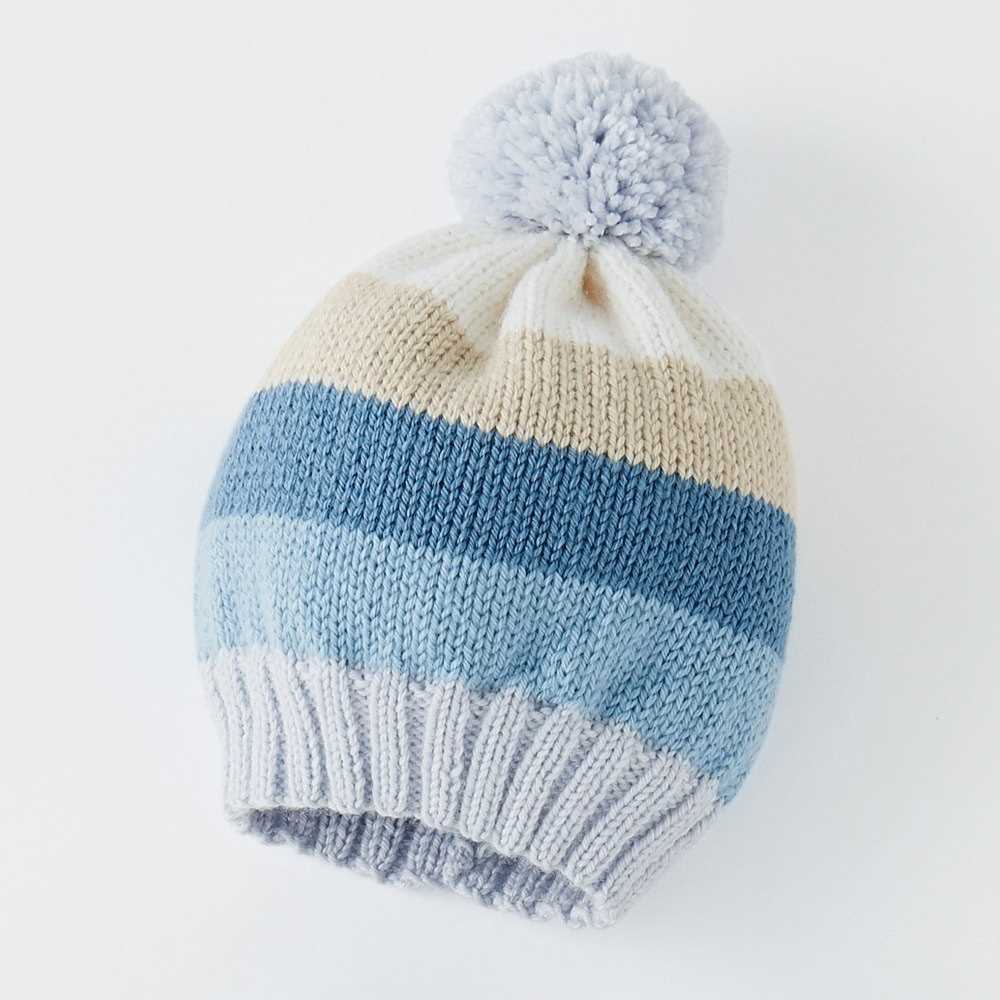 Striped knit hat pattern free