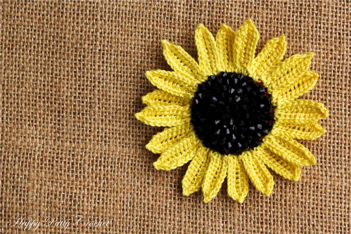 Sunflower knitting pattern free