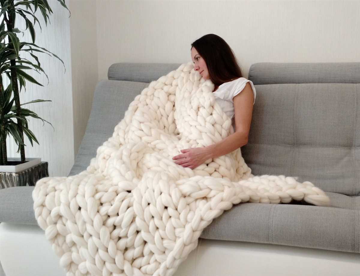 Super chunky cable knit blanket pattern