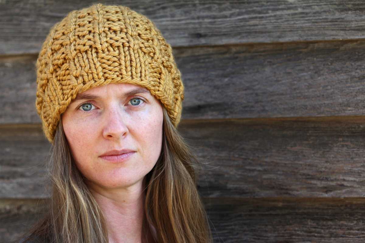 Super bulky yarn hat knitting pattern