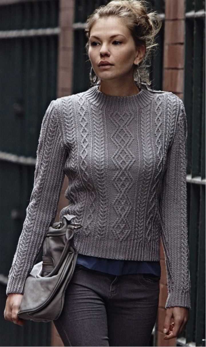Sweater cable knit pattern