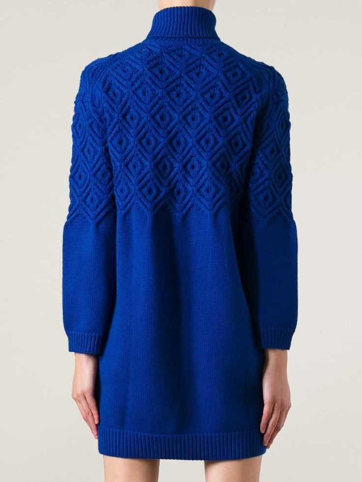 Sweater dress knitting pattern