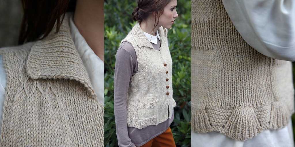 Sweater vest free knitted vest patterns easy