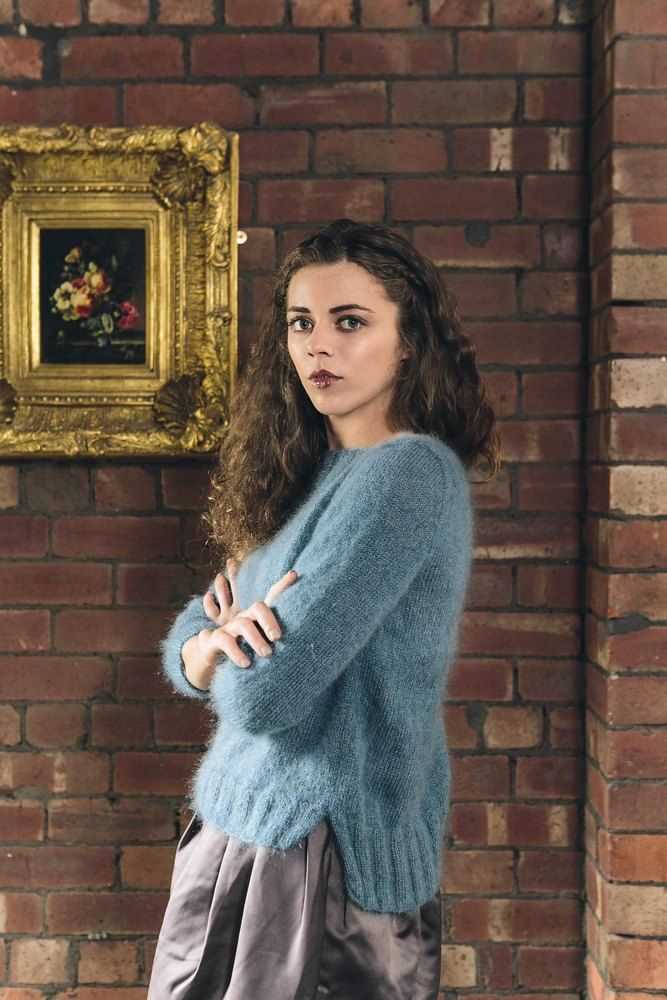 Sweater dress knitting pattern