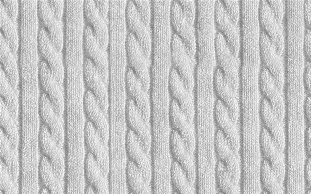Sweater knit fabric patterns
