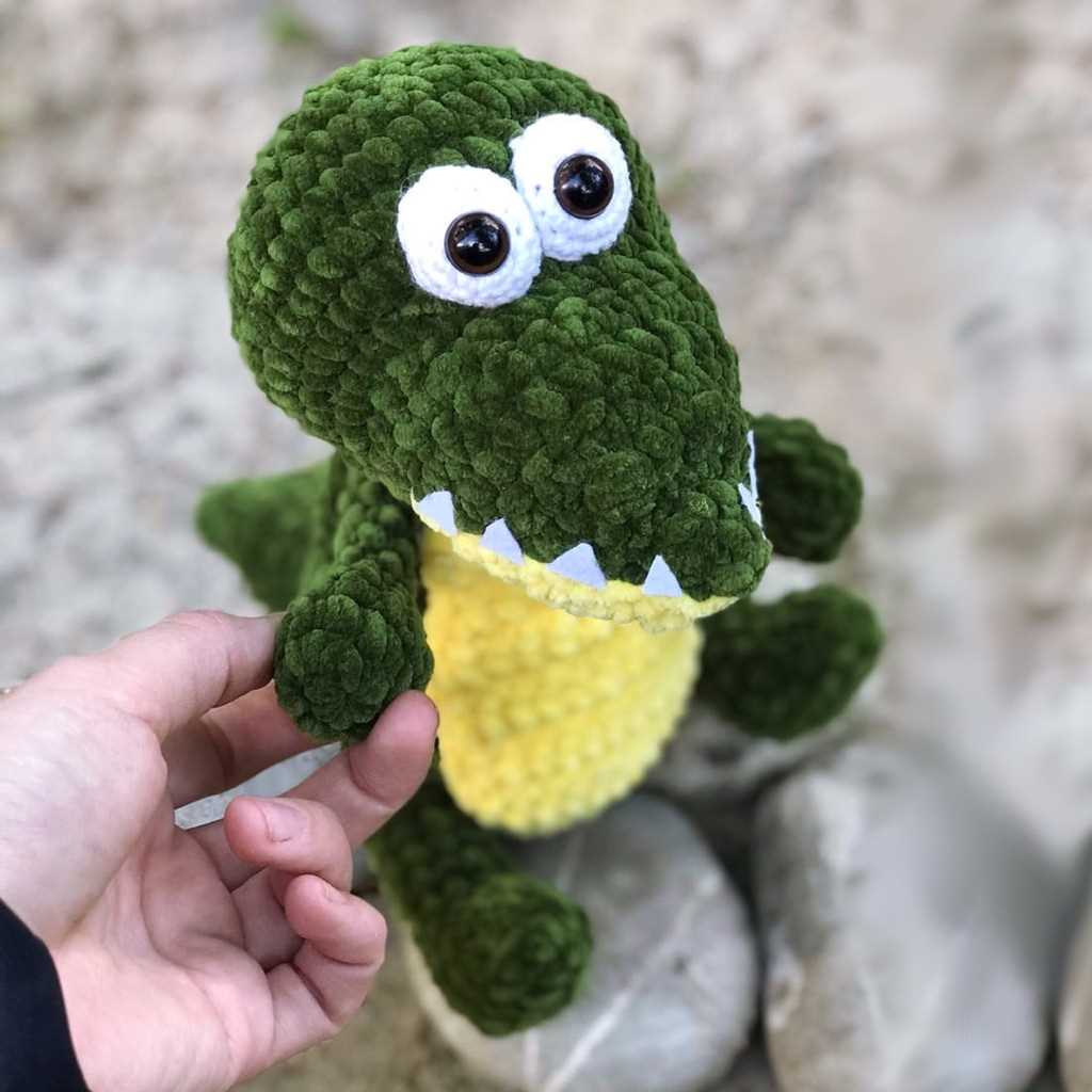 Crocodile knitting pattern