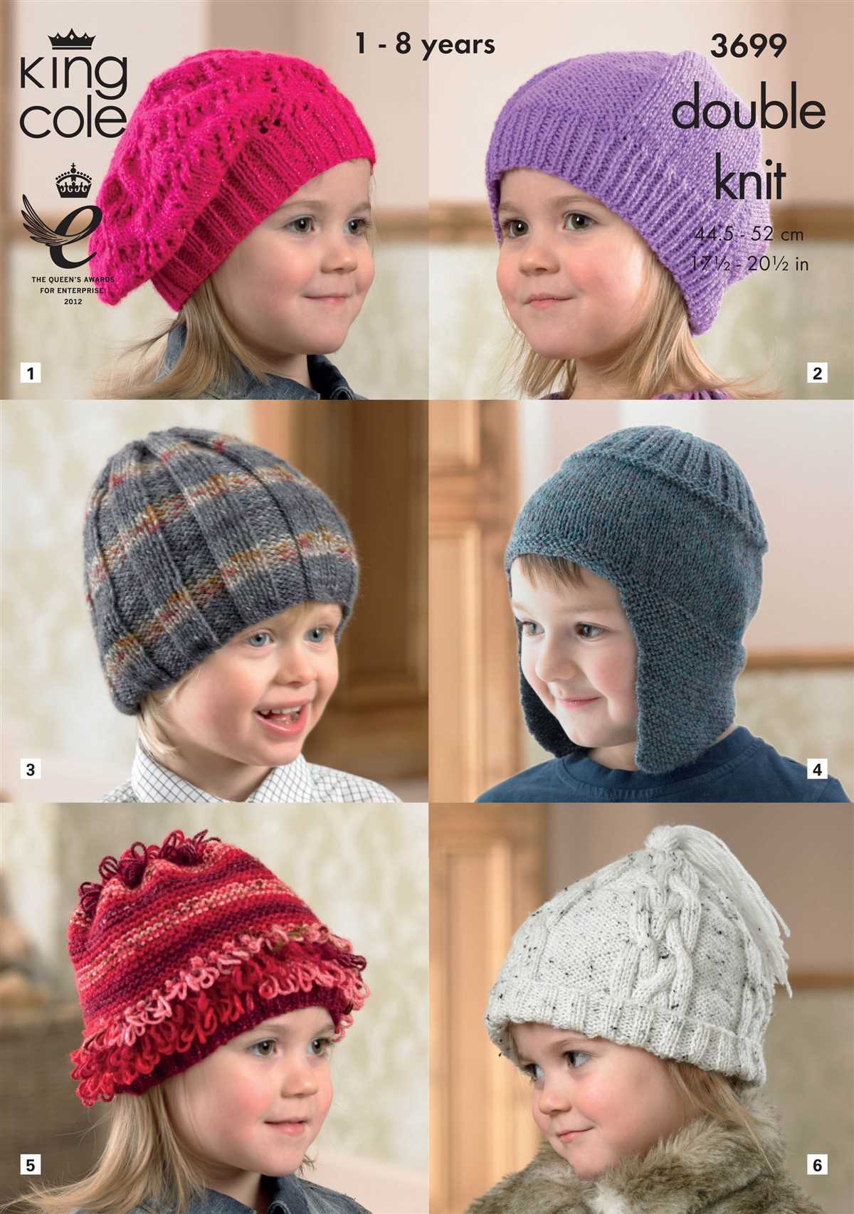 Childrens hats knitting patterns