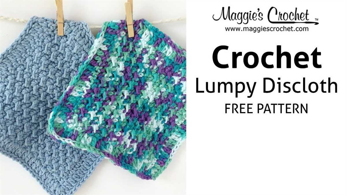 Knitting dishcloth pattern free