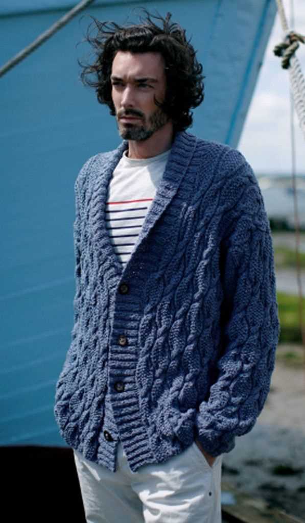 Free knitting patterns for men's cardigans