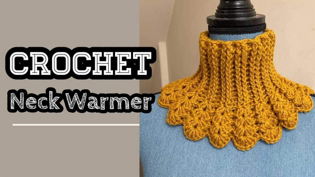 Free knit neck warmer pattern
