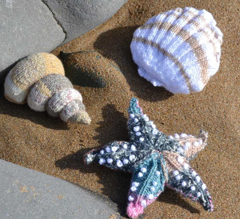 Knitted sea creatures patterns