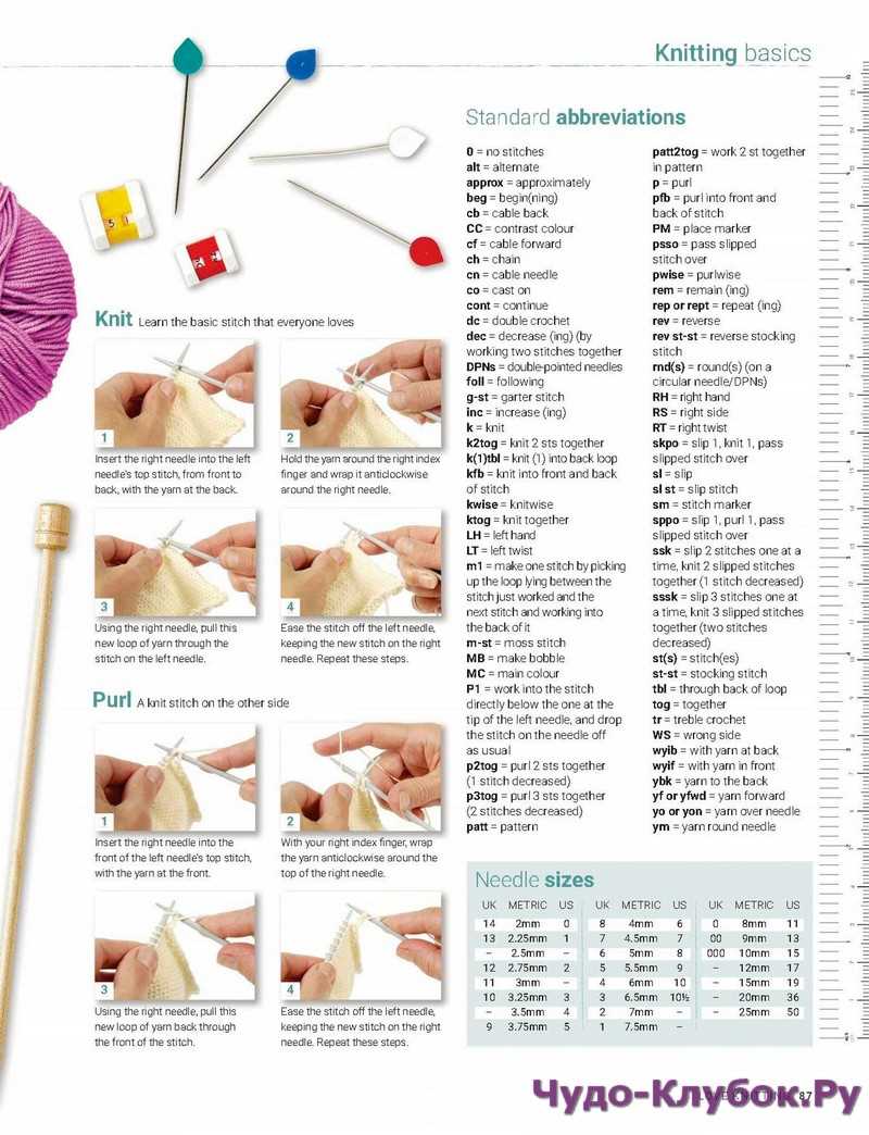 Size 8 knitting needle patterns